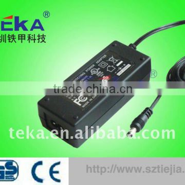 Test and quality assurance 9V 6A laptop type switching adapter
