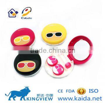 A-8079 kaida fashion hairstyles contact lens case