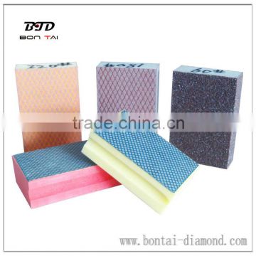 Sponge Block Type Diamond Hand Polishing Pad