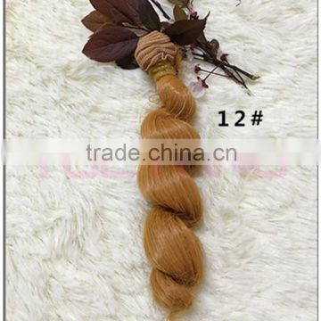 Hotsale Natural Brown Curly Hair Weave for Braiding