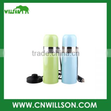 12V stainless steel car mug, electric mug, electric heating cooling cup