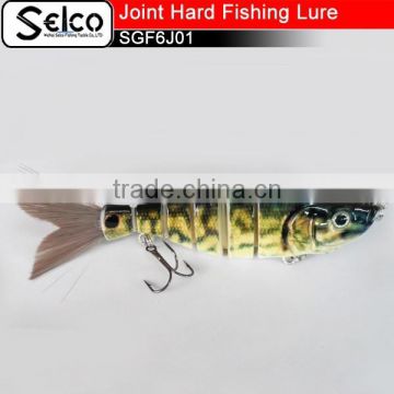 SGF6J01 Six -section Herring Joint plastic lure 6"