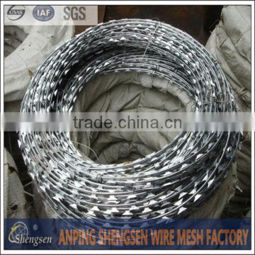 China factory razor blade barbed wire