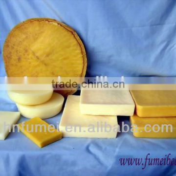 100% china bee base manufacturer natural raw beeswax from honey (yellow/white)