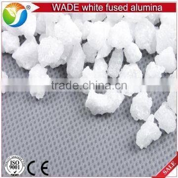 High pure spray materials white fused corundum