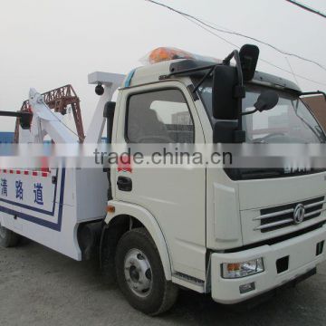 Dongfeng 4*2 road wrecker truck for sale