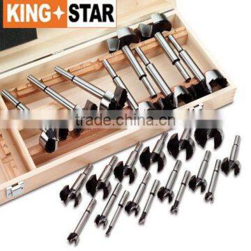 16 pc Forstner Bit Set Metric for woodworking