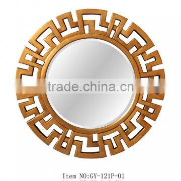 Round wall mirror for home/hotel decor GY-121P-01