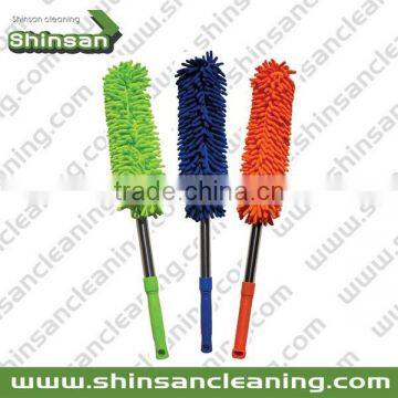 Hot selling Telescopic steel chenille duster/microfiber car duster/car duster