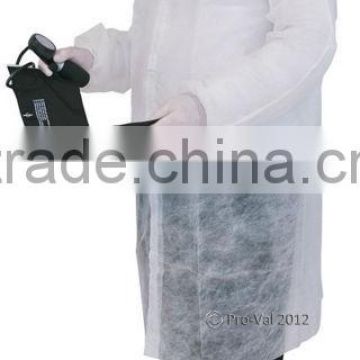 Good quality breathable nonwoven disposable doctor lab coat