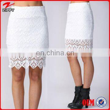 2015 Latest Skirt Design Pictures For white Lace Skirt / Sexy Photos Women Short Skirts