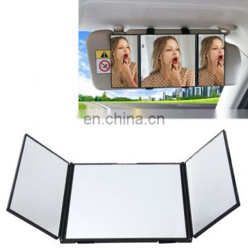 SHUNWEI Car Sun Visor Adjustable Mirror Car Makeup Sun-shading Vehicle Mounted Cosmetic Mirror Folding Vanity Mirror
