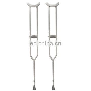 Lightweight Aluminum Underarm elbow crutches adjustable walking cane Aluminium