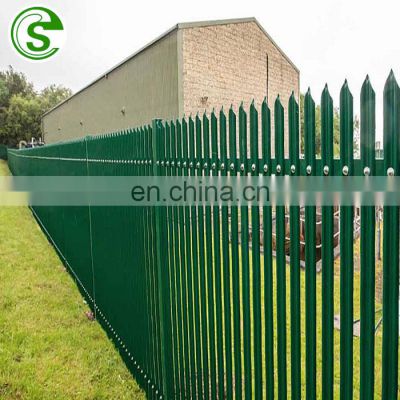 Nice design metal picket fencing safety palisade fense for villa