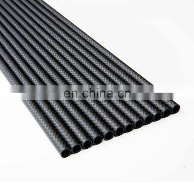 12pcs Pure Carbon Arrow Shaft 300-600 Spine Carbon Shaft for DIY Arrows