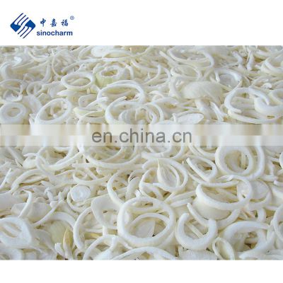 Sinocharm Top Quality Frozen vegetable Factory of Frozen Onion Ring