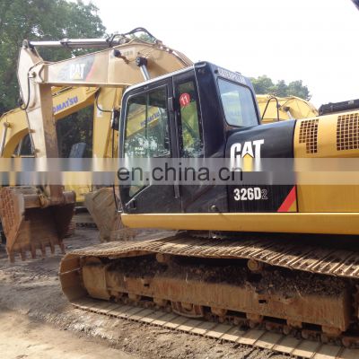 Used caterpillar 326D Crawler excavator,CAT 25ton crawler digger price low