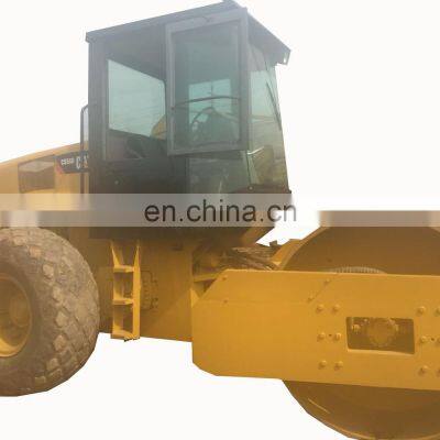 Used original japan cat road roller Vibratory Roller CS56B with high condition and low price for sale in Hefei