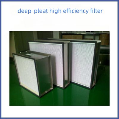 Galvanized frame high-efficiency filter screen high-efficiency filter