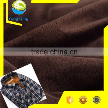 Cheap warp knitting fabric for shirt linging fabric stock lot
