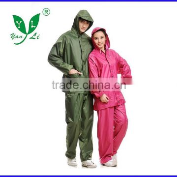 Lightweight Colorful PVC Raincoat for Promotion