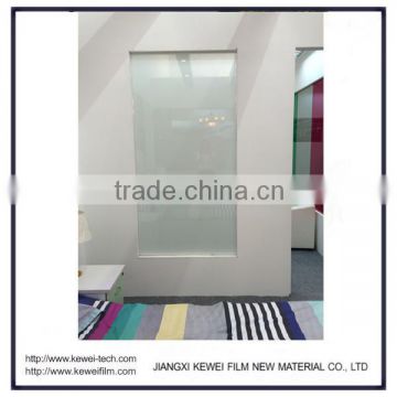 High above 83% transparency single ply smart glass. High clear
