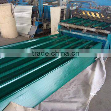 Color coated metal roofing tiles factory