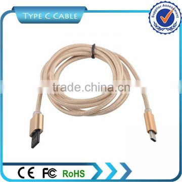 USB 2.0 3.0 to Type C Data Cable 1.5M OD3.8mm Type C Cable