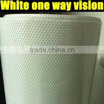 vinyl film one way vision with high quality with size 0.98/1.07/1.27/1.37/1.52x50m