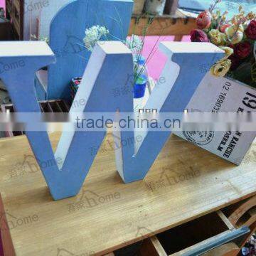 Living room rustic wholesale wood letters for home deco