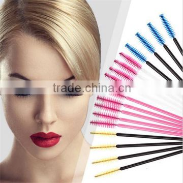 50pcs/lot Glad Lash Cosmetic Eyelash Extension Disposable Mascara Wand Brush Wands Makeup Applicator Lash Make Up Tool