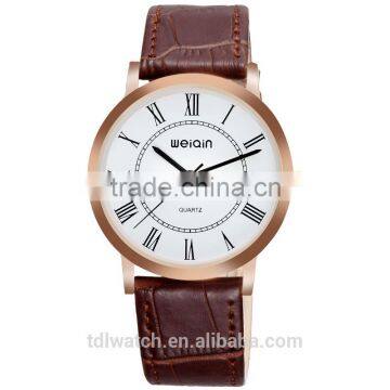 2015 Cheap WEIQIN Fancy Leather Watch Man Watches for Man