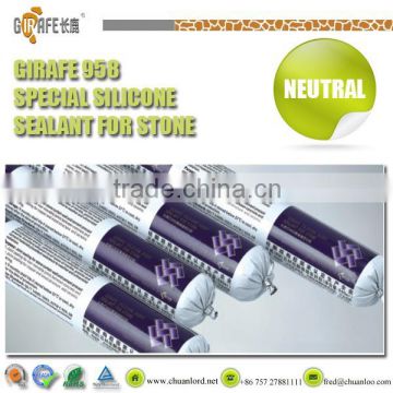 hot sale silicone sealant for stone 590ml adhesive silicone sealant