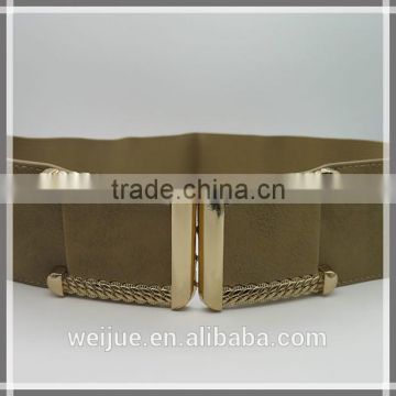 China best seller fashion ladies belts retro women wide dressy belt