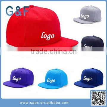 6-Panel Hat Panel Style And Plain Pattern Cheap Custom Embroidery Flat Brim Snapback Cap                        
                                                Quality Choice