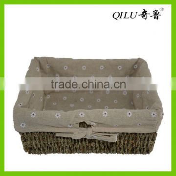 Sea grass Basket with Cut-out Handles FG-344