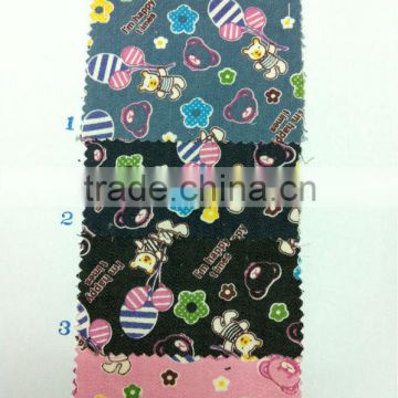 cotton spandex denim printed fabric:P6480-D13081375