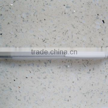 5.5 Inch Hexangle Metal Sivler Pen K-M567