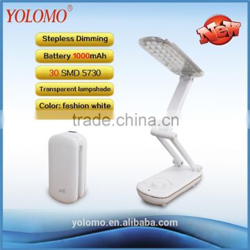 folding rechargeable led bed lamp