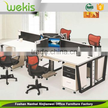 2015 latest office furniture designs for 4 person office table