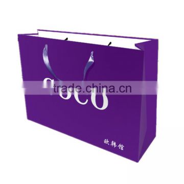 China Manufacture T-shirt Packaging Shopping Recyclable Paper Bag