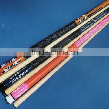 Superior 1/2 joint pool cue stick billiard cue with adjustable weight
