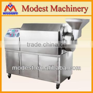 stainless steel nuts roasting machine easy operation/continuously working