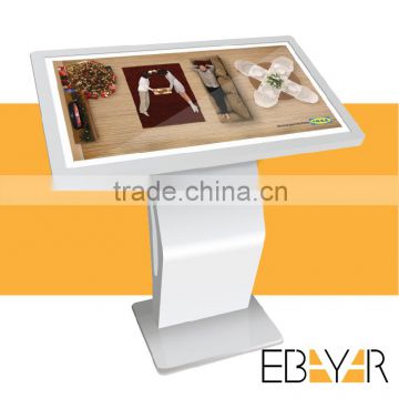 Interactive 46 inch commercial advertising player touchable flat screen/ windows system/ remote control