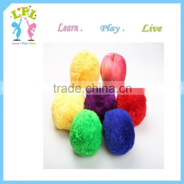 Nursery school sports toy high quality Acrylic fibres raw material colorful toy ball for kid toy