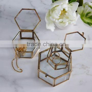 Glass T-light holder, Glass Box, Decorative Glass Box,Jewellery Box, Glass Box, Multipurpose Storage Box