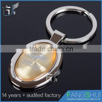 Wholesale fashionable metal coin holder keychain low price on sale