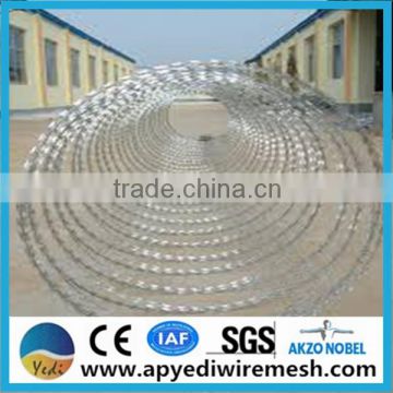 Hot Hot!!!high quality stainless steel razor wire mesh