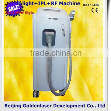 2013 Multifunctional Beauty Equipment E-light+IPL+RF Intense Pulsed Flash Lamp Machine Microneedle Nurse System Improve Flexibility