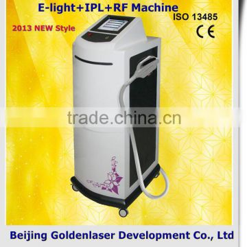 2013 New design E-light+IPL+RF machine tattooing Beauty machine electric breast pump
